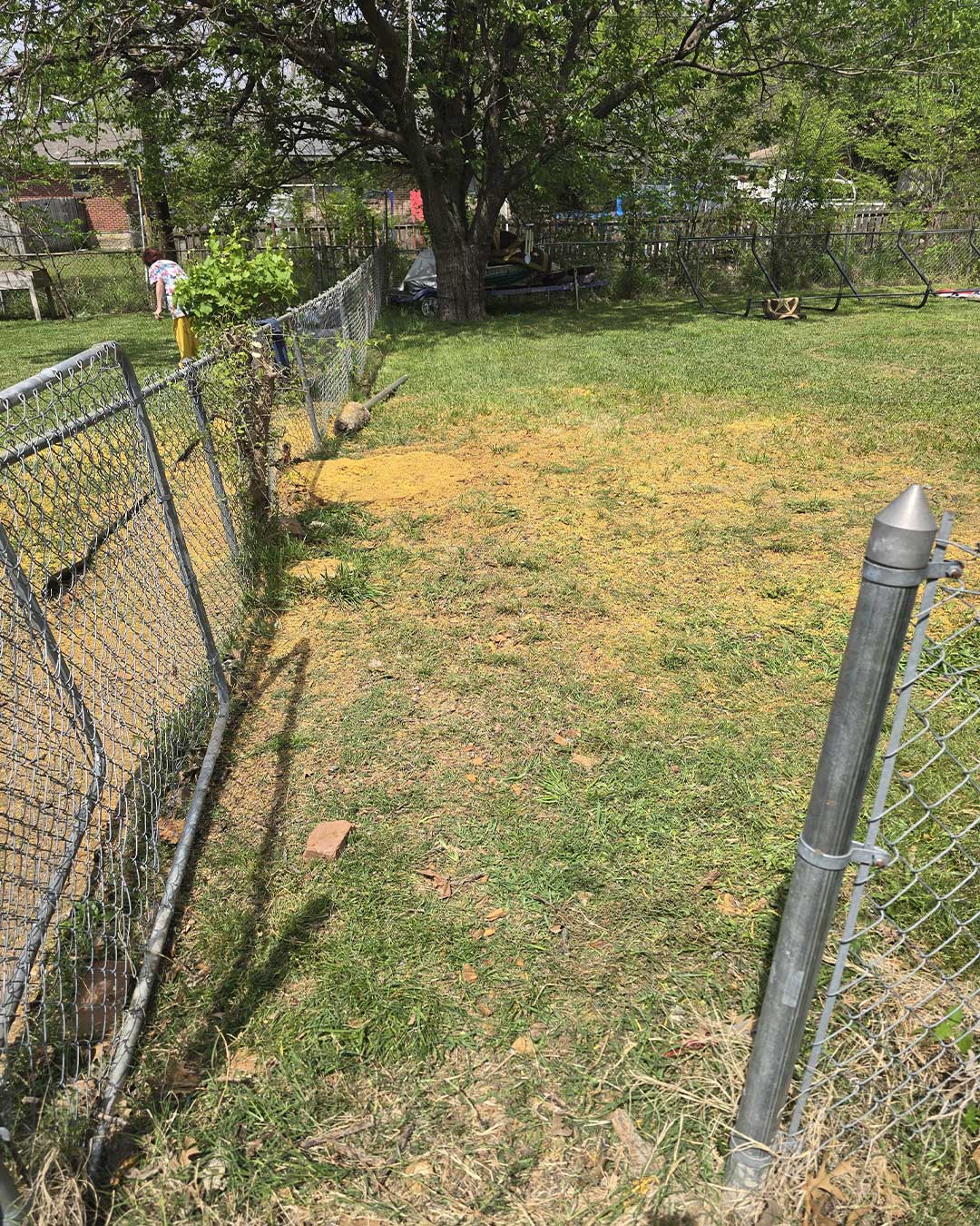 Fence installation Texas project