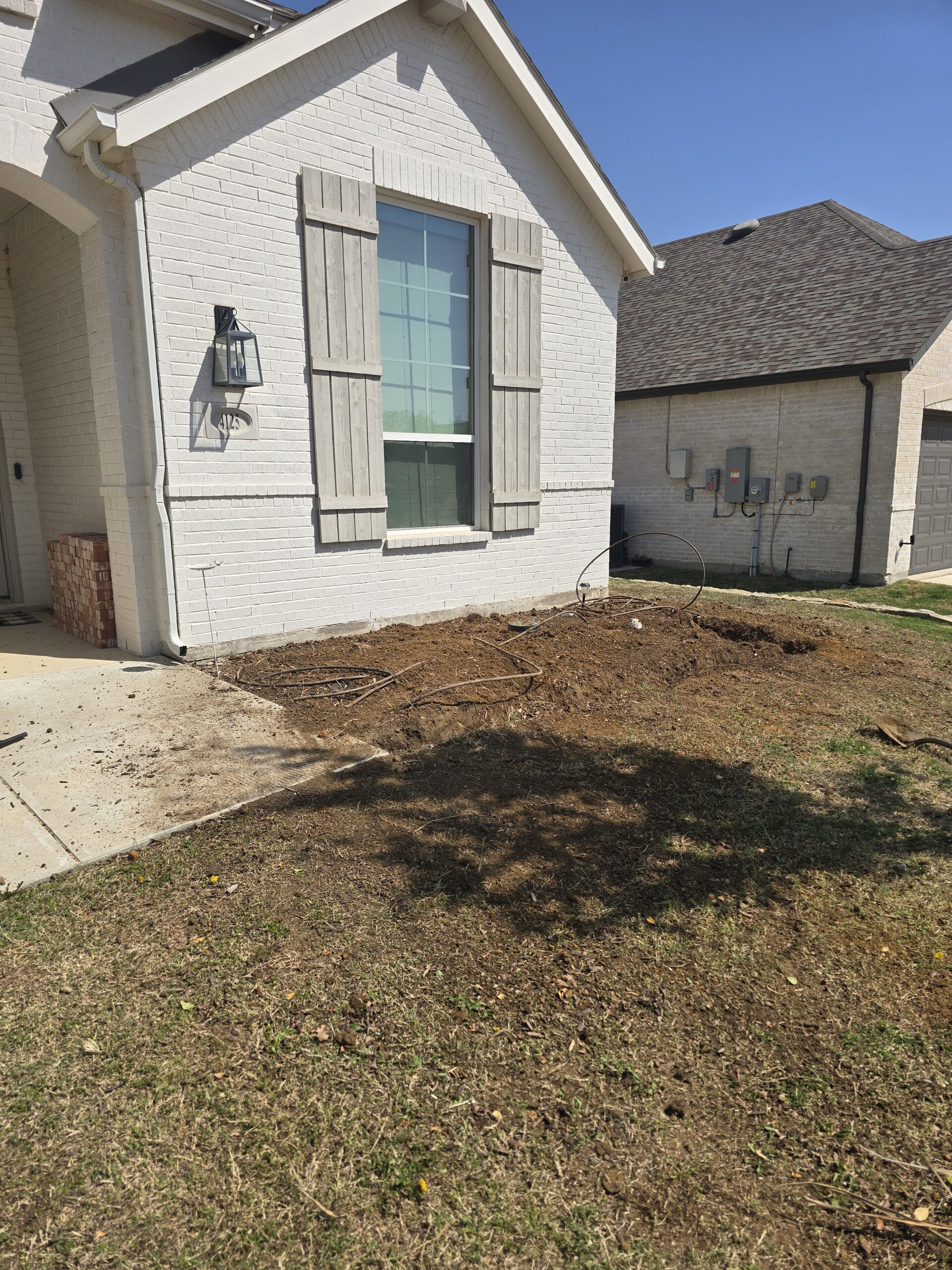 Landscaping category for fence installation and repair